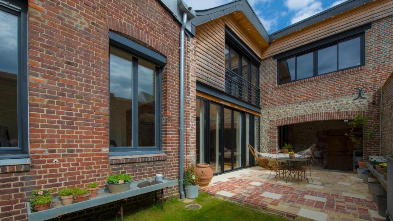 A L'Ecole Buissonniere Bed and Breakfast Honfleur Exteriör bild